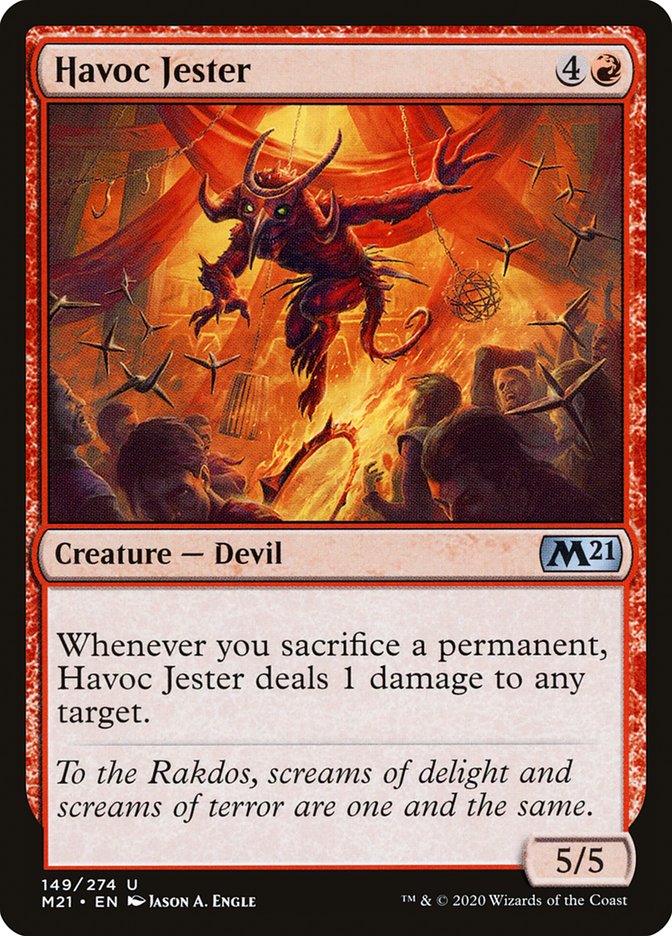 Havoc Jester [Core Set 2021] Foil