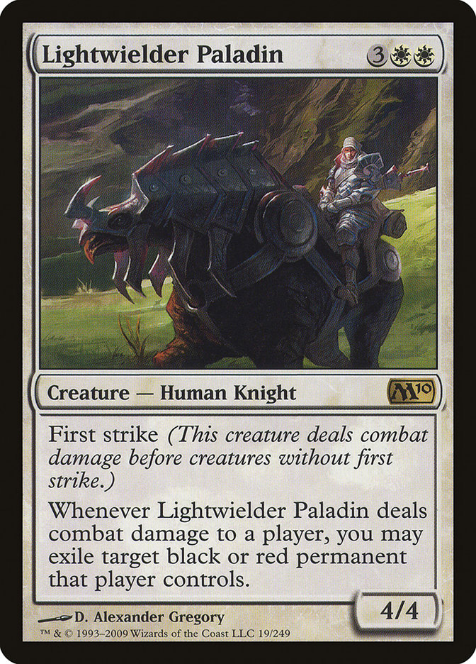 Lightwielder Paladin [Magic 2010] Foil