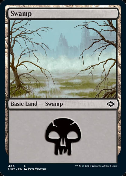 Swamp (486) [Modern Horizons 2] Foil