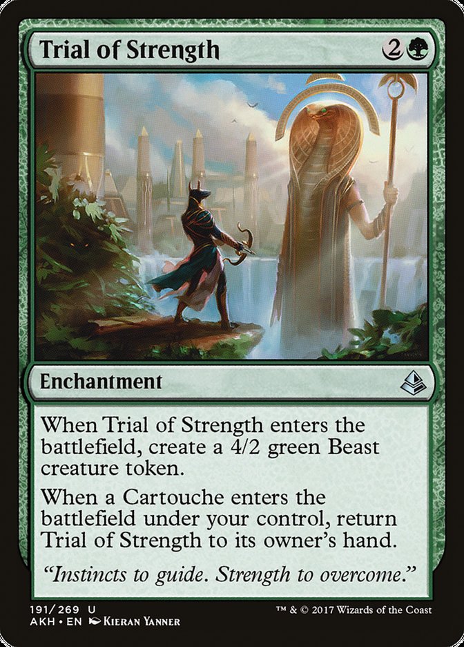 Trial of Strength [Amonkhet] Foil