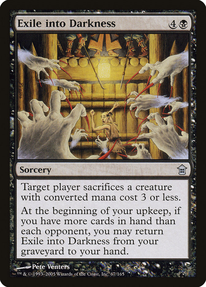 Exile into Darkness [Saviors of Kamigawa] Foil