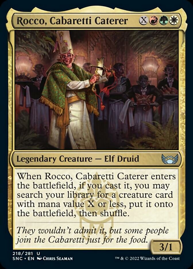 Rocco, Cabaretti Caterer [Streets of New Capenna] Foil