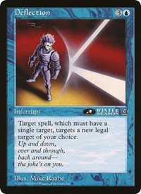 Deflection (Oversized) [Oversize Cards] Foil
