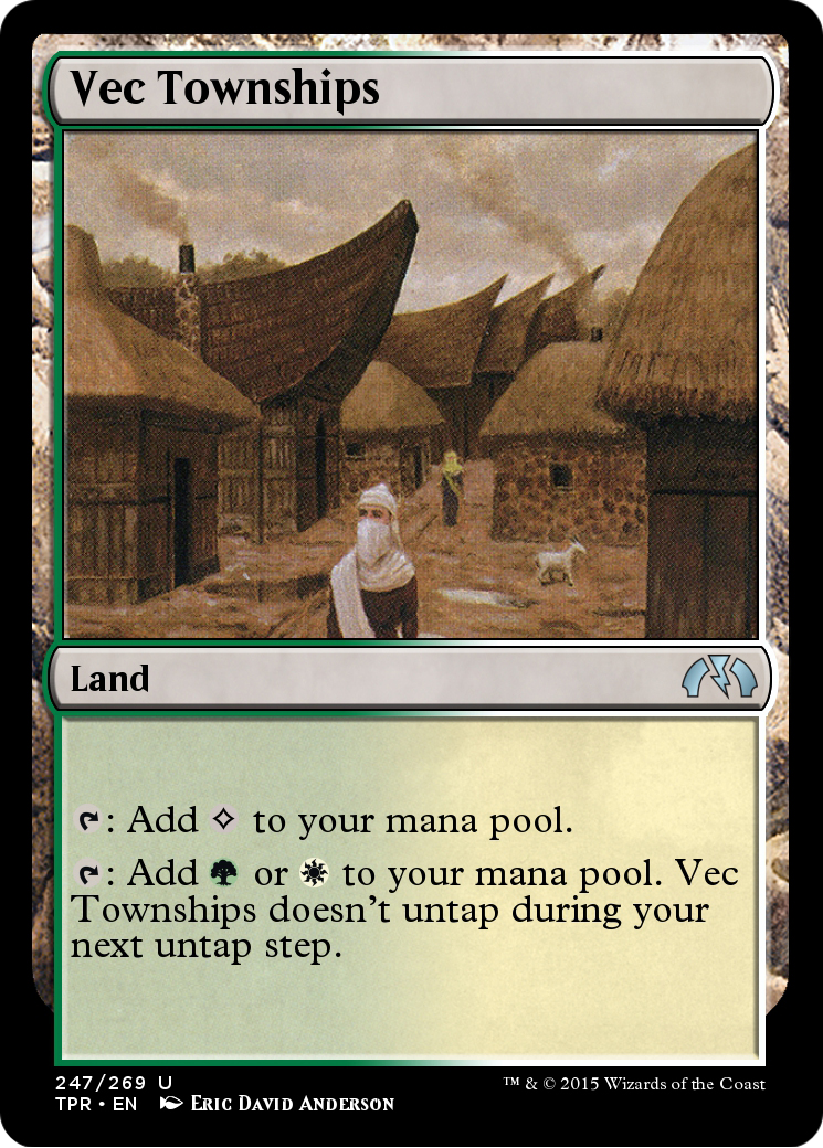 Vec Townships  [Tempest Remastered] Foil