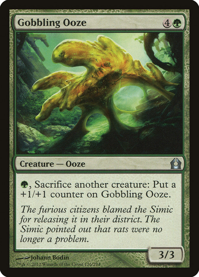 Gobbling Ooze [Return to Ravnica] Foil