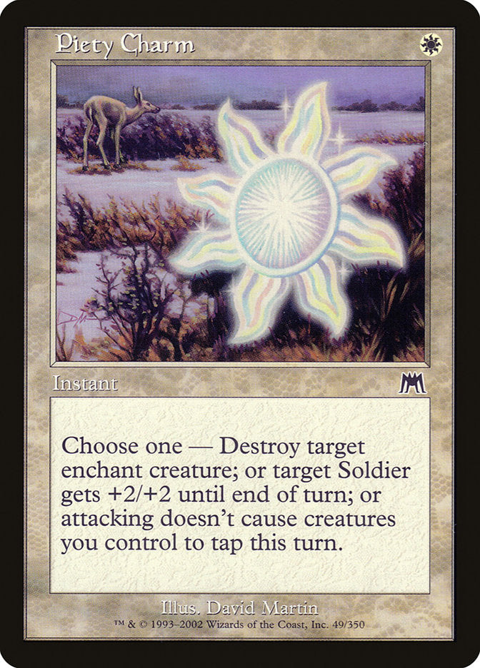 Piety Charm [Onslaught] Foil