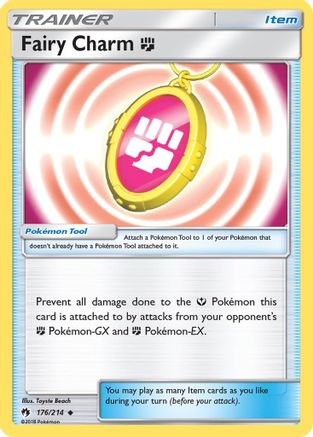 Fairy Charm Fighting (176/214) [Sun & Moon: Lost Thunder] Reverse Holofoil