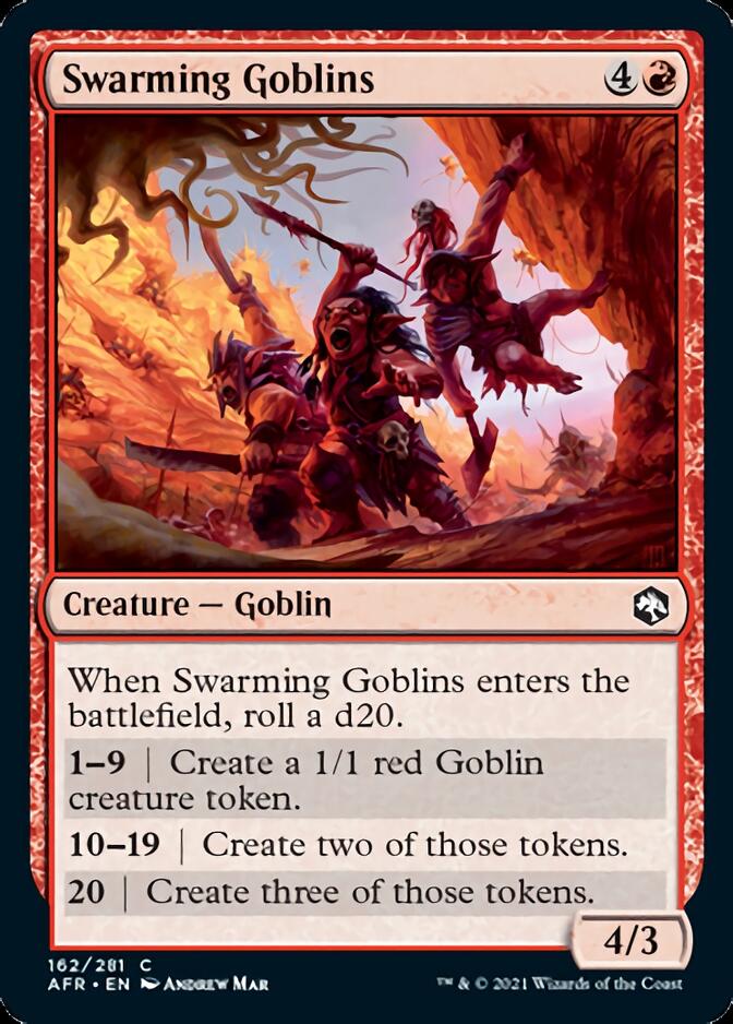 Swarming Goblins [Dungeons & Dragons: Adventures in the Forgotten Realms] Foil