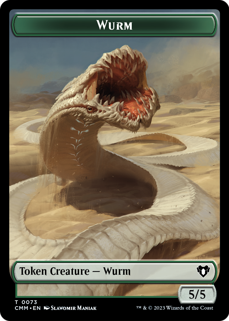 Wurm  [Commander Masters Tokens] Foil