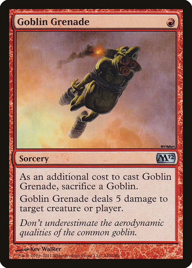 Goblin Grenade [Magic 2012] Foil