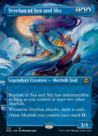 Svyelun of Sea and Sky (Borderless Alternate Art) [Modern Horizons 2] Foil