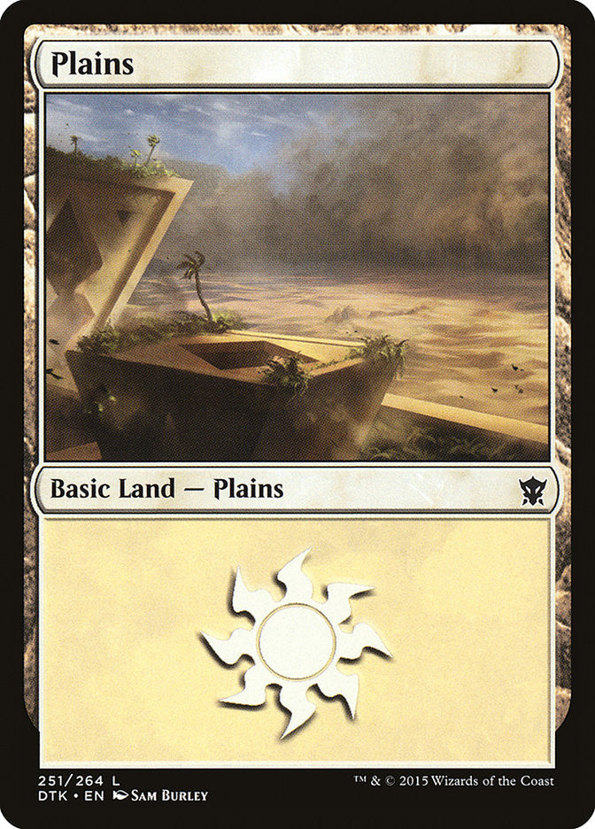 Plains (251) [Dragons of Tarkir] Foil