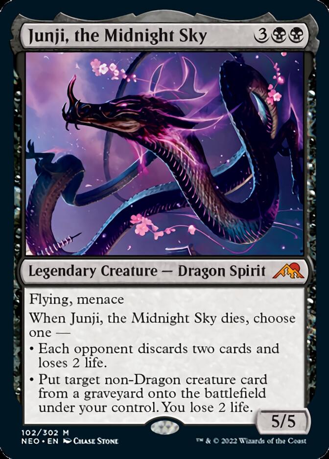 Junji, the Midnight Sky [Kamigawa: Neon Dynasty] Foil