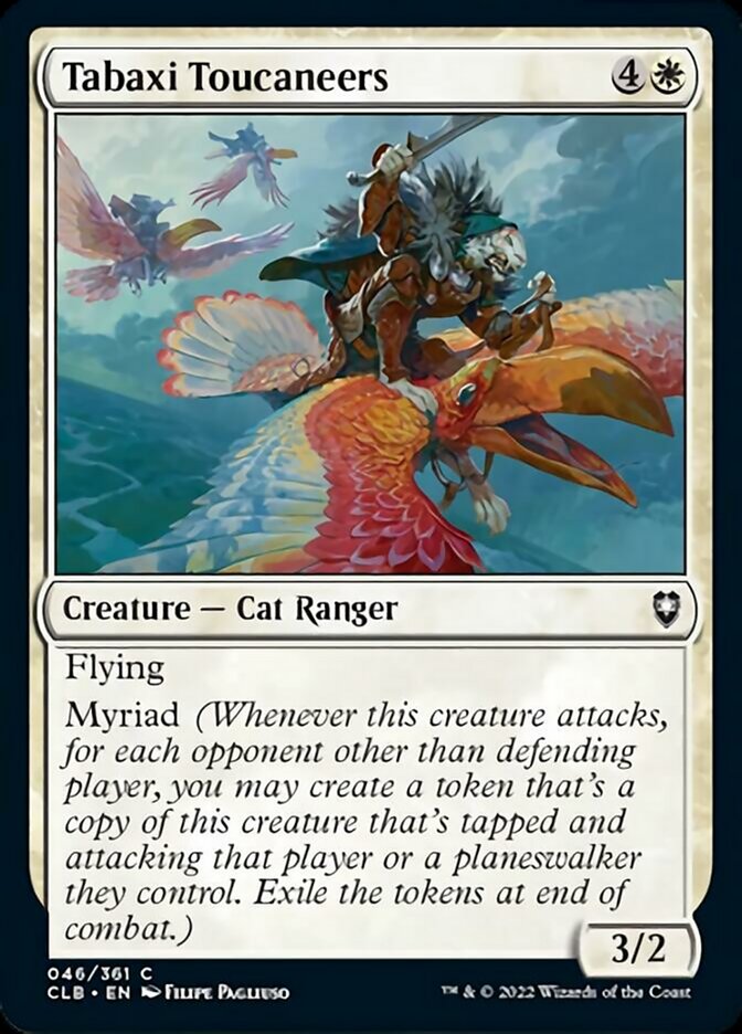Tabaxi Toucaneers [Commander Legends: Battle for Baldur's Gate] Foil