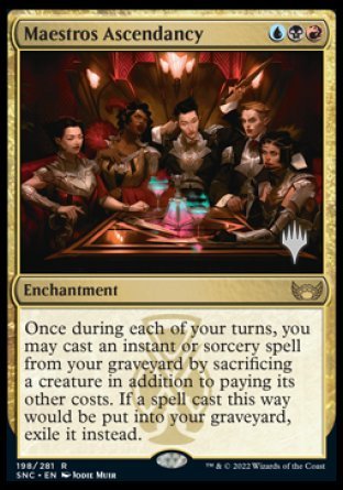 Maestros Ascendancy (Promo Pack) [Streets of New Capenna Promos] Foil