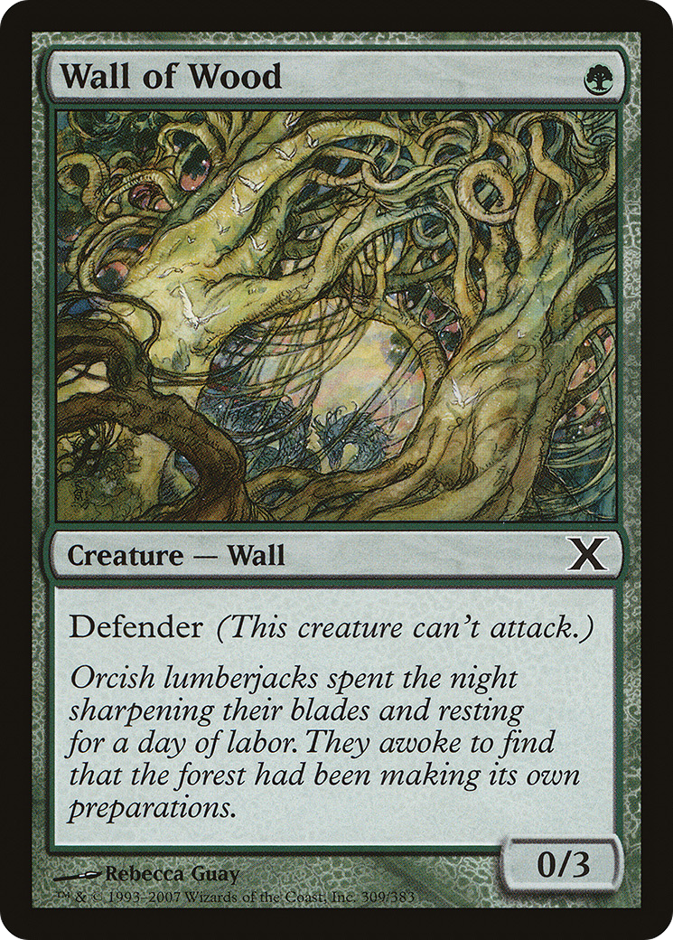 Wall of Wood  [Tenth Edition]
