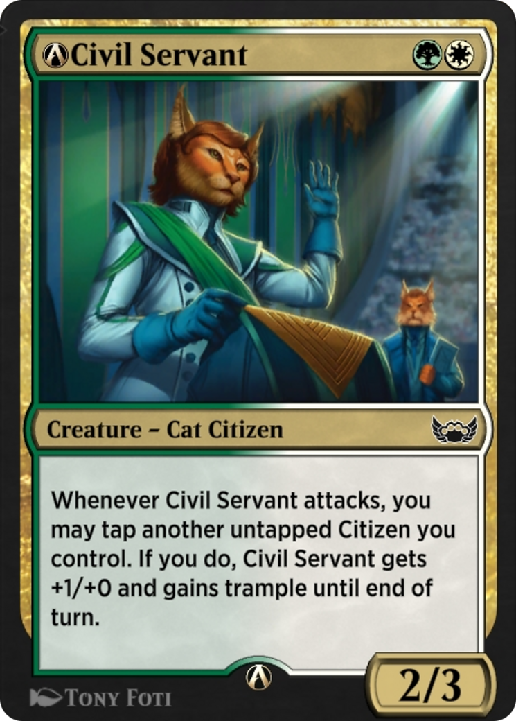 A-Civil Servant  [Streets of New Capenna]