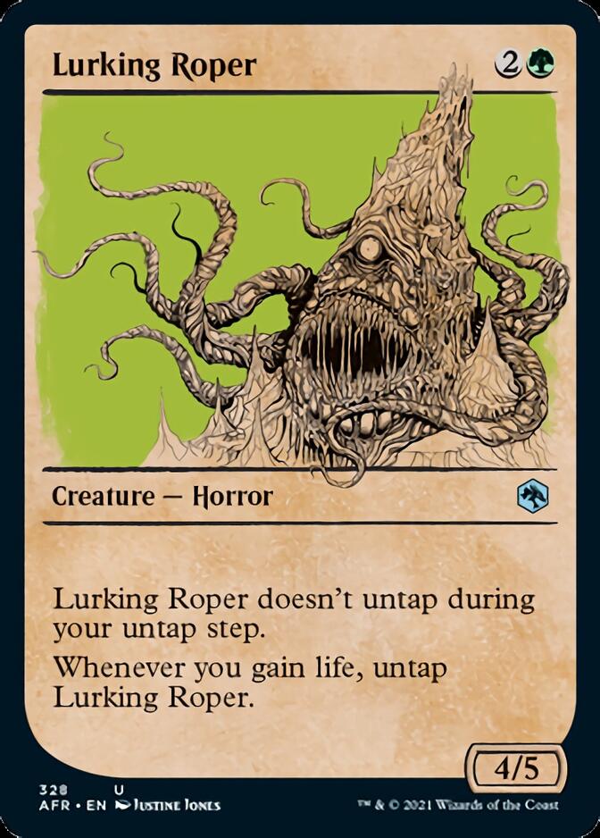 Lurking Roper (Showcase) [Dungeons & Dragons: Adventures in the Forgotten Realms] Foil