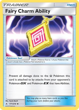 Fairy Charm Ability (171/214) [Sun & Moon: Unbroken Bonds] Reverse Holofoil
