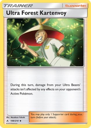 Ultra Forest Kartenvoy (188/214) [Sun & Moon: Unbroken Bonds] Reverse Holofoil