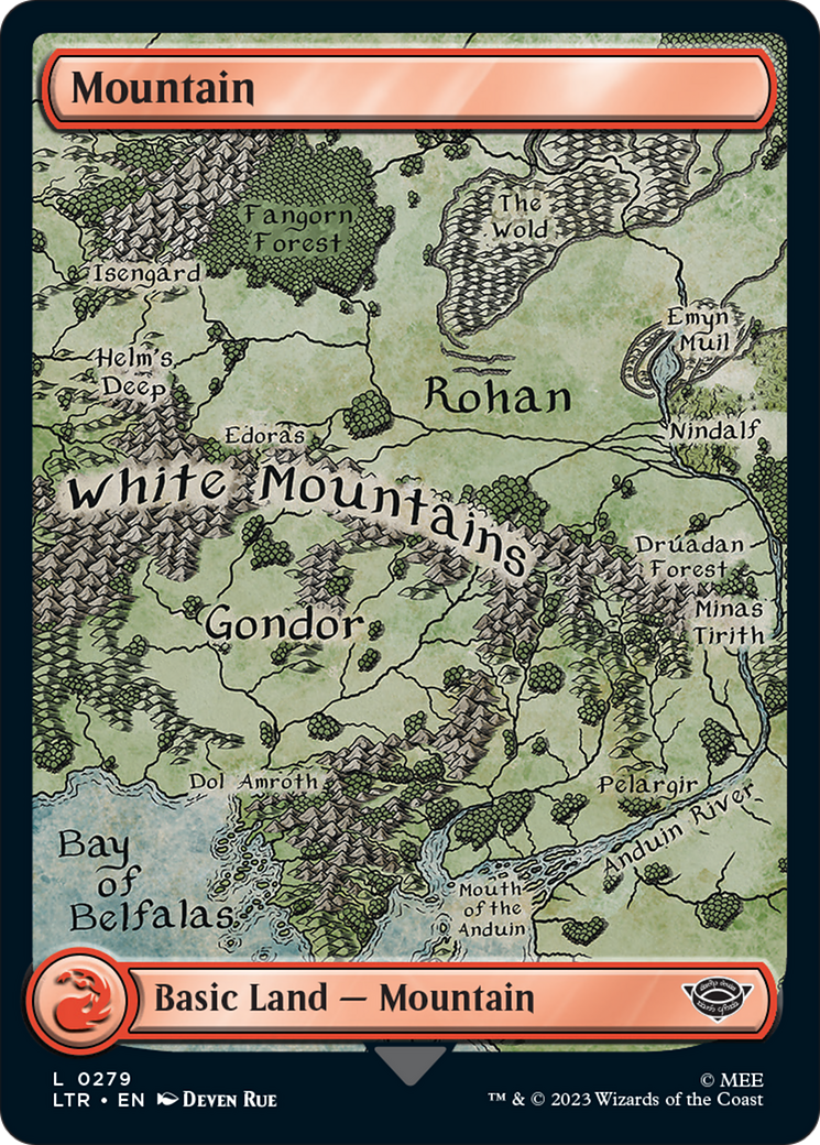 Mountain (279) [The Lord of the Rings: Tales of Middle-Earth] Foil