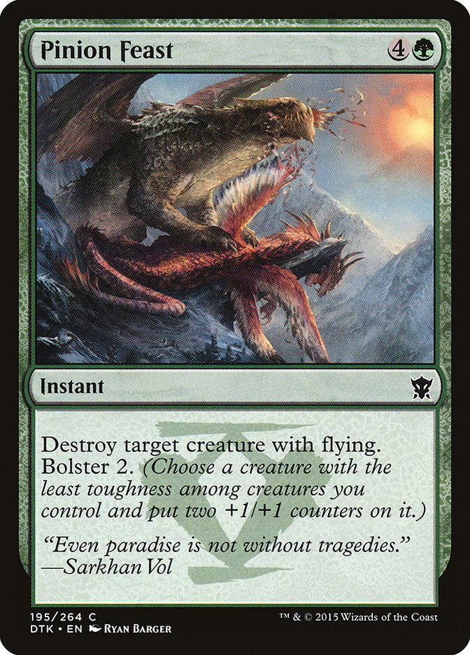 Pinion Feast [Dragons of Tarkir] Foil