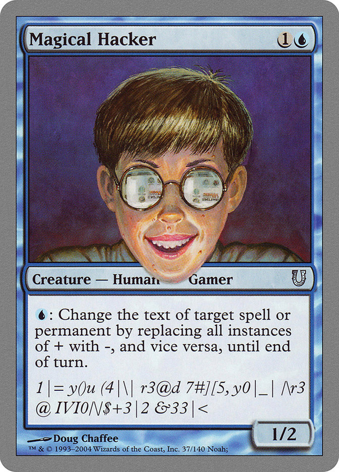 Magical Hacker [Unhinged] Foil