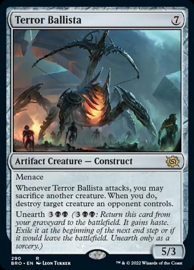 Terror Ballista [The Brothers' War] Foil