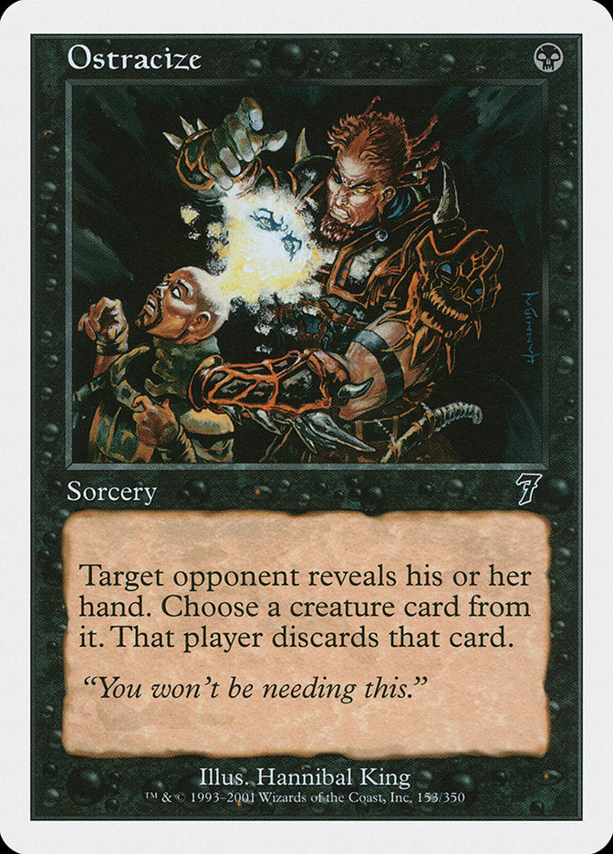 Ostracize [Seventh Edition] Foil