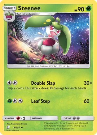 Steenee (18/236) [Sun & Moon: Unified Minds] Reverse Holofoil