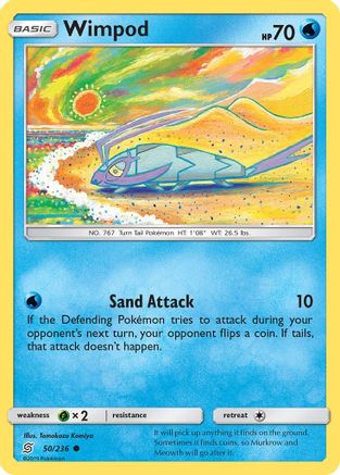 Wimpod (50/236) [Sun & Moon: Unified Minds] Reverse Holofoil
