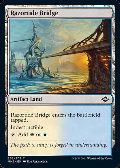 Razortide Bridge [Modern Horizons 2] Foil