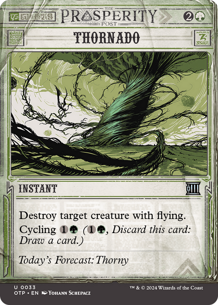 Thornado [Outlaws of Thunder Junction: Breaking News] Foil
