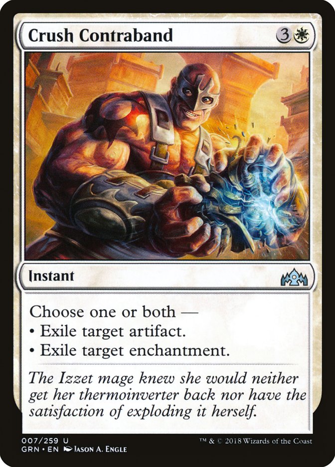 Crush Contraband [Guilds of Ravnica] Foil