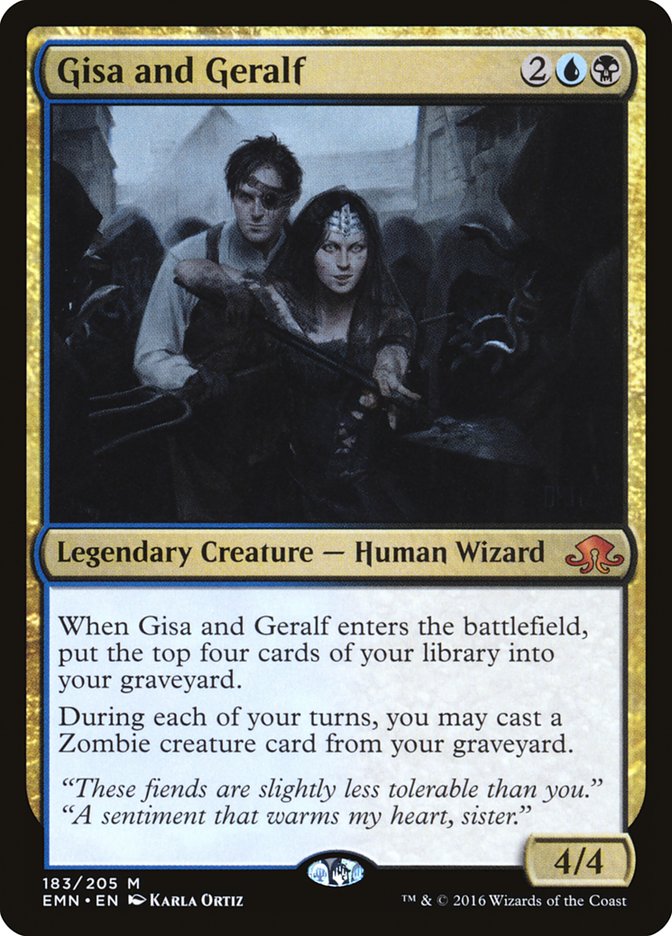 Gisa and Geralf [Eldritch Moon] Foil