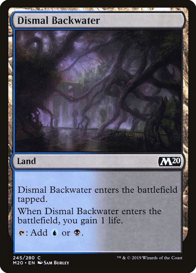 Dismal Backwater [Core Set 2020] Foil