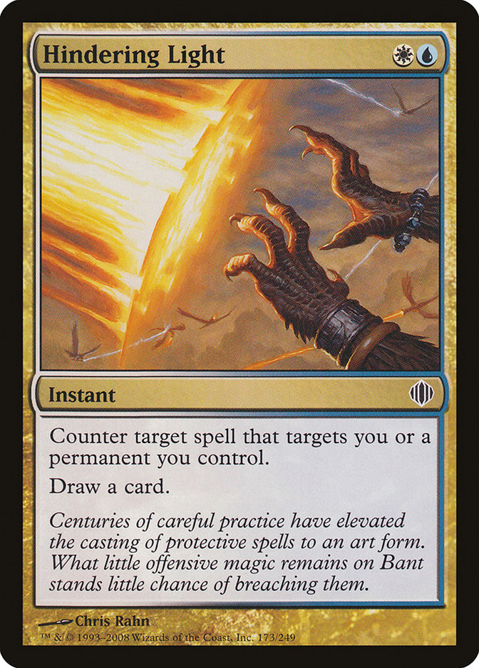 Hindering Light [Shards of Alara] Foil