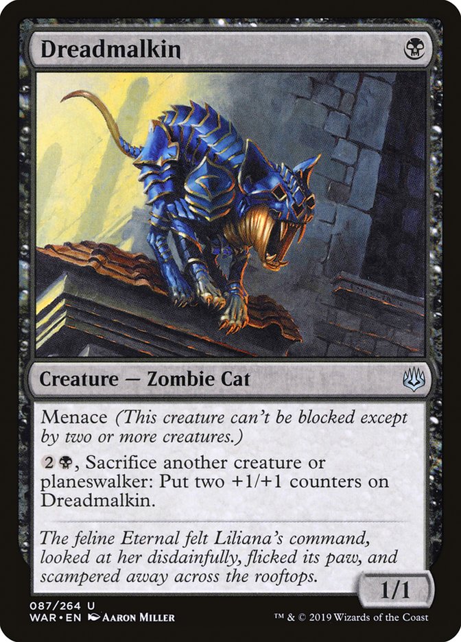 Dreadmalkin [War of the Spark] Foil
