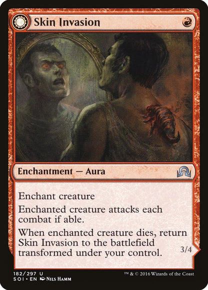 Skin Invasion // Skin Shedder [Shadows over Innistrad] Foil