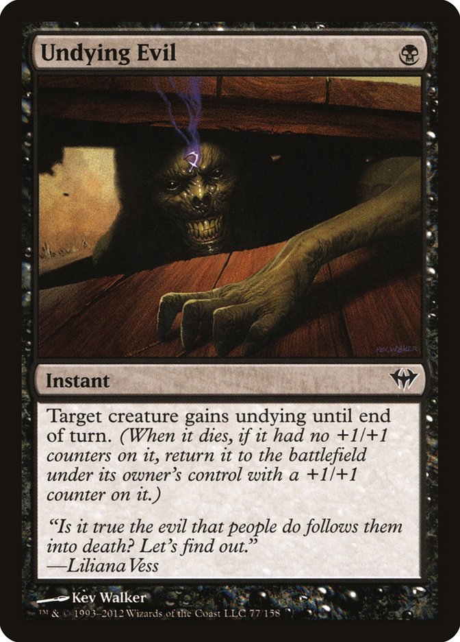 Undying Evil [Dark Ascension] Foil