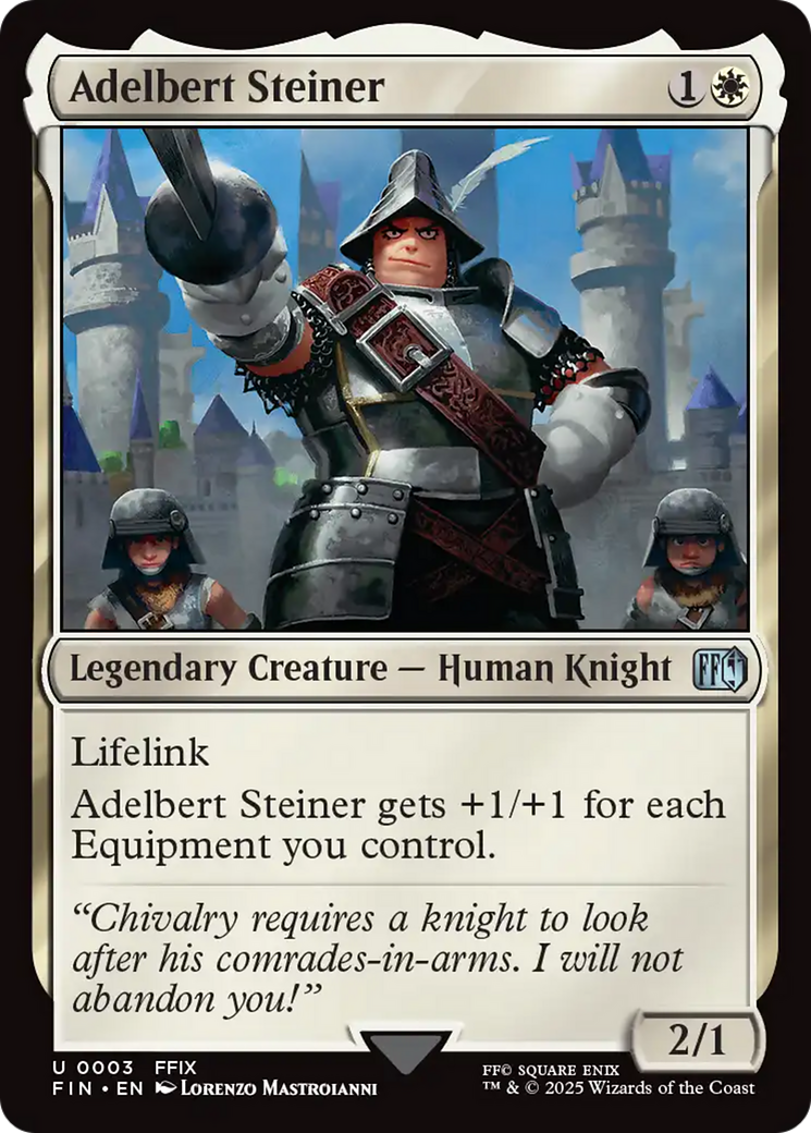 Adelbert Steiner [FINAL FANTASY] Foil