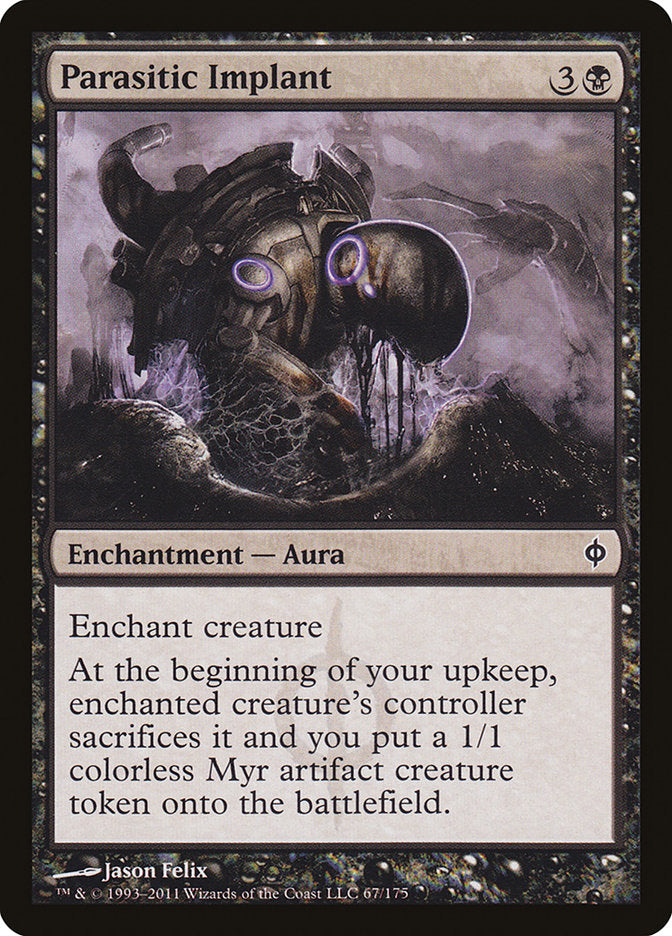Parasitic Implant [New Phyrexia] Foil