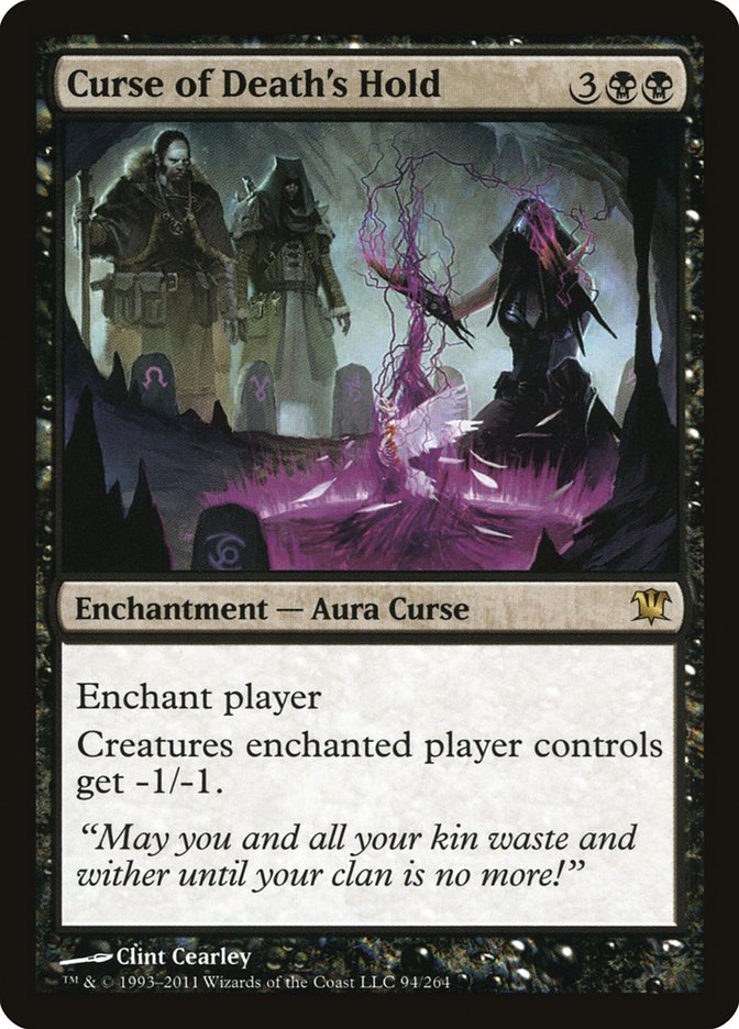 Curse of Death's Hold [Innistrad] Foil