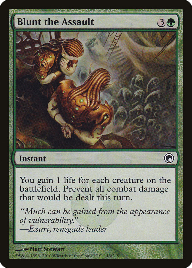 Blunt the Assault [Scars of Mirrodin] Foil