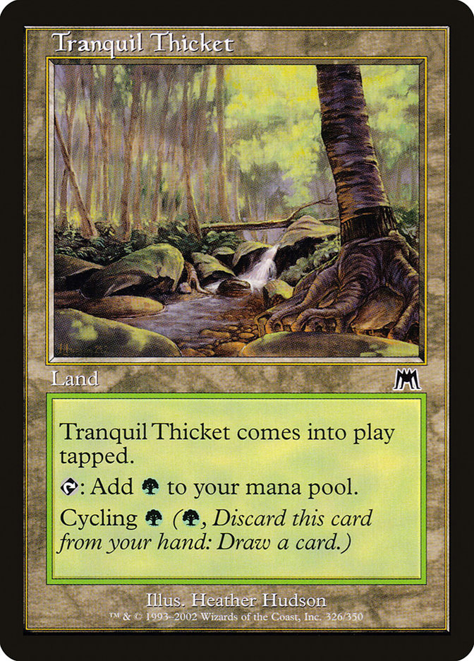 Tranquil Thicket [Onslaught] Foil