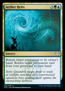 Aether Helix [Strixhaven: School of Mages] Foil