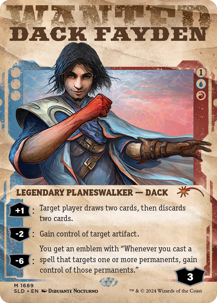 Dack Fayden (1689) [Secret Lair Drop Series] Foil