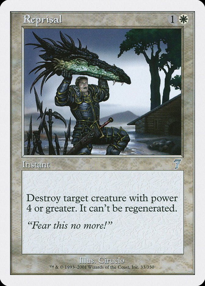 Reprisal [Seventh Edition] Foil