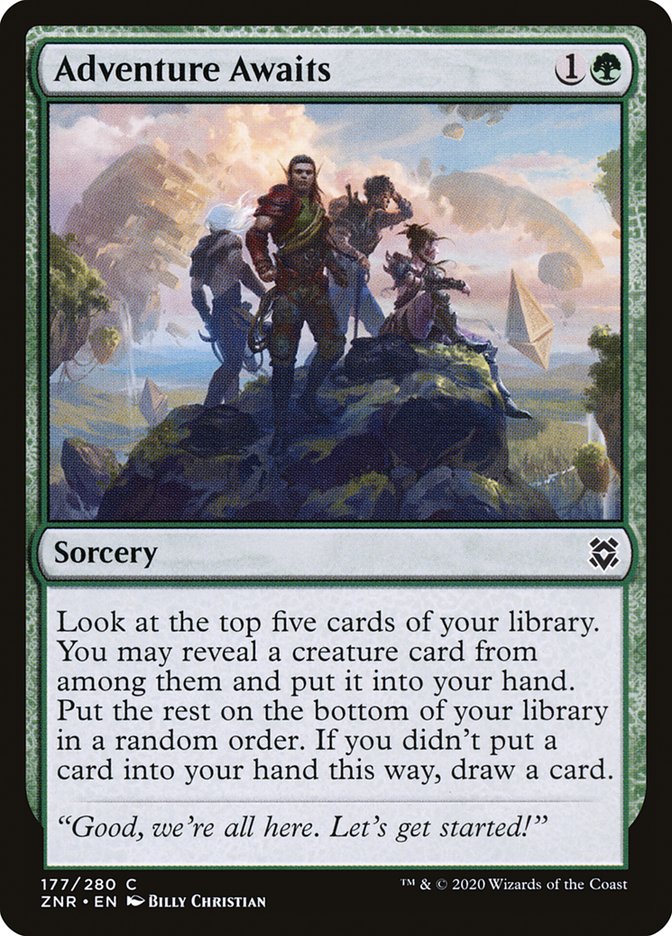 Adventure Awaits [Zendikar Rising] Foil
