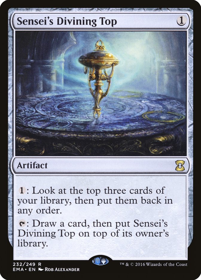 Sensei's Divining Top [Eternal Masters] Foil